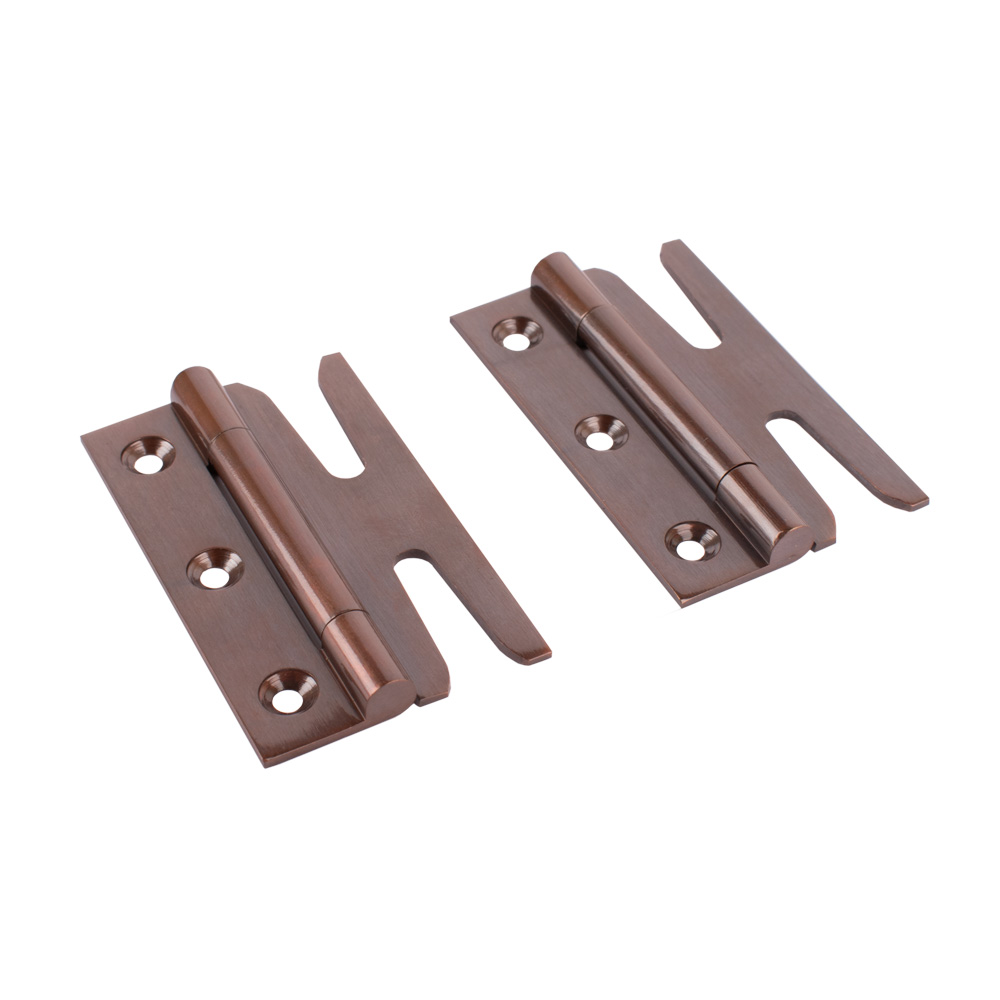 Simplex Solid Brass Standard Hinges (Sold in Pairs) - Bronze